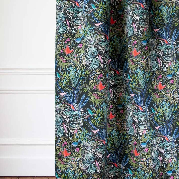 Stoff JAZZ Nachtfarbe für den Großhandel von Little Cabari