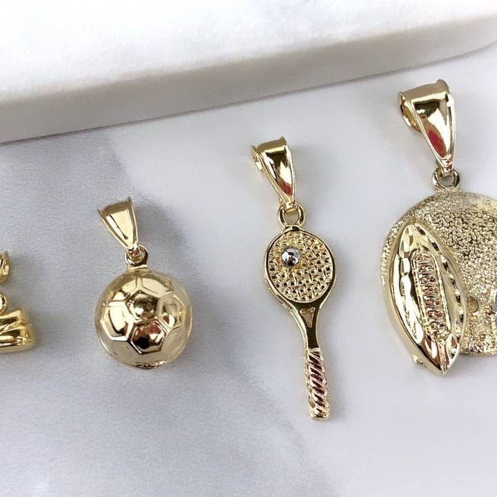 18k Gold Filled Sports Pendants and other Purchase Wholesale designer inspired shoes. Free Returns & Net 60 Terms on Faire trending on Faire.