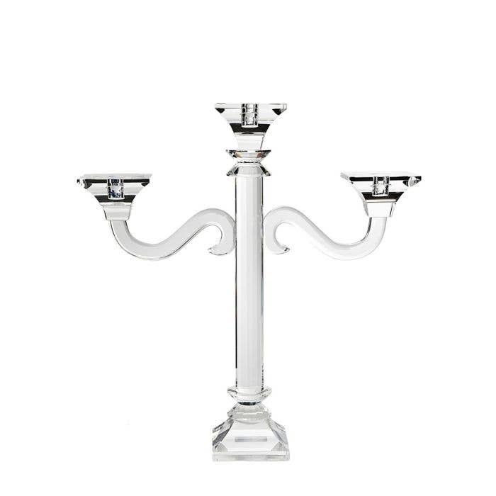 3-light Candelabra 18" - Candle Holder for wholesale by Ricci Argentieri