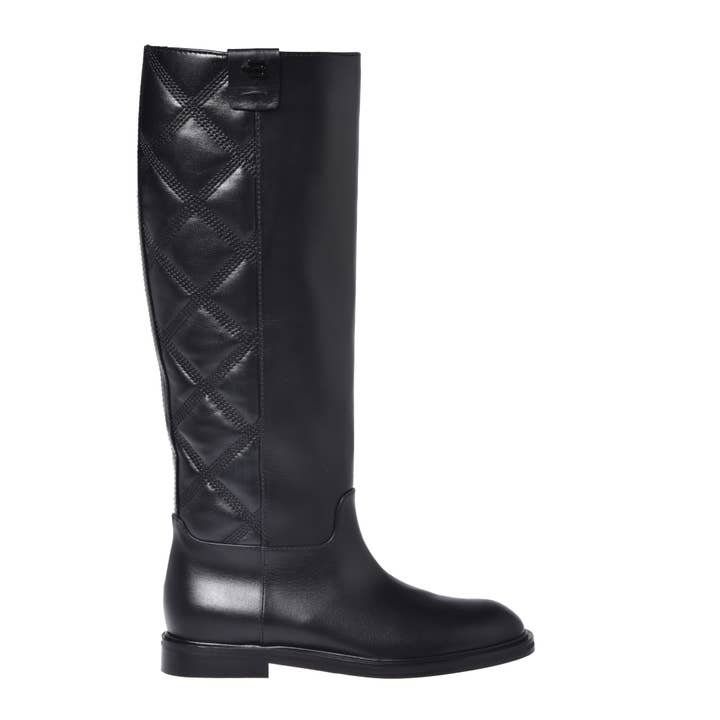 Bota Pantorrilla&Quil.Nappa Negro para venta al por mayor de Baldinini