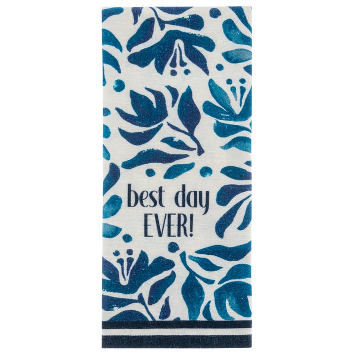 Coastal Abstract Tea Towel for wholesale by Karma