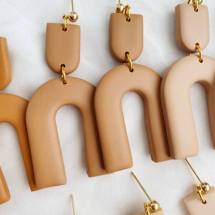 SageClayCo - Wholesale Dangle Earrings - Cali - Handmade Polymer Clay Earrings1