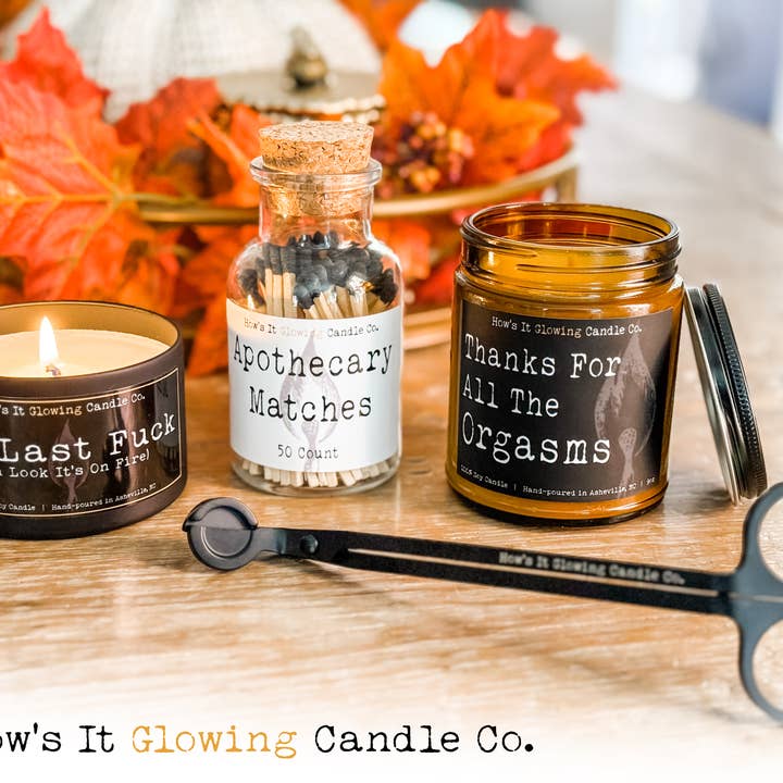 How's It Glowing Candle Co. - Wholesale Travel Candles - Thanks For Being My Unpaid Therapist | BFF 100% Soy Candle