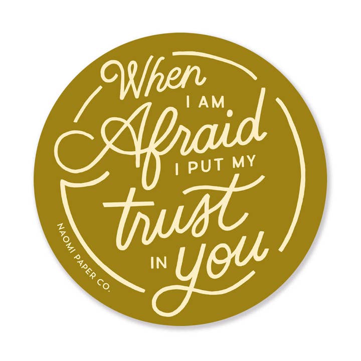 Trust In You Sticker for wholesale by Naomi Paper Co.