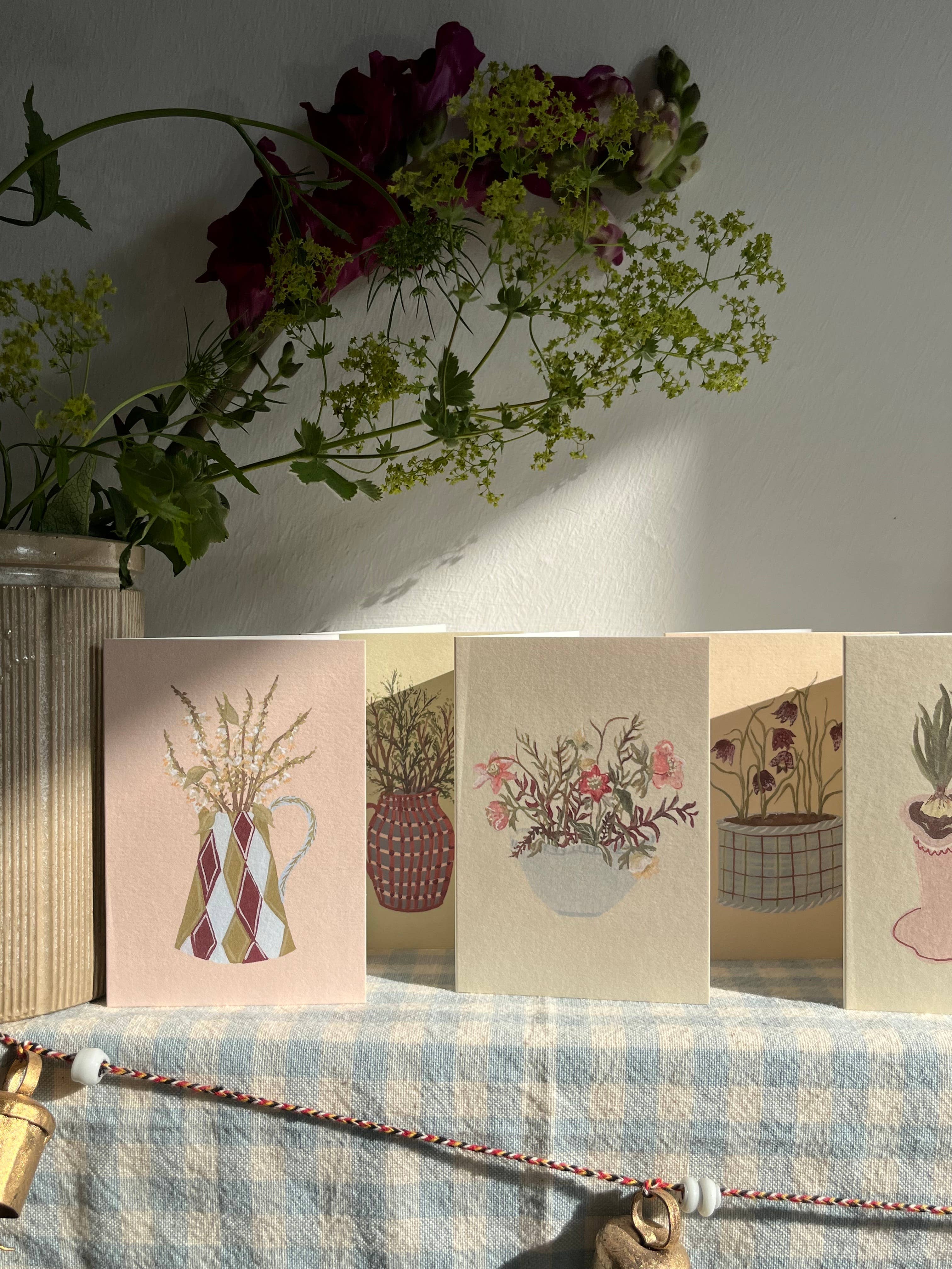 Harriet Watson - Vente Carte de vœux classique - Mini-carte Hellébore & More 2