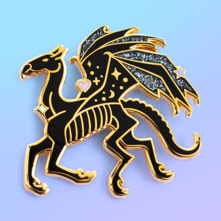 Alfiler esmaltado Thestral para venta al por mayor de Joy Addict