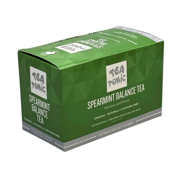 Spearmint Balance Tea 20 Teabags for wholesale by Tea Tonic