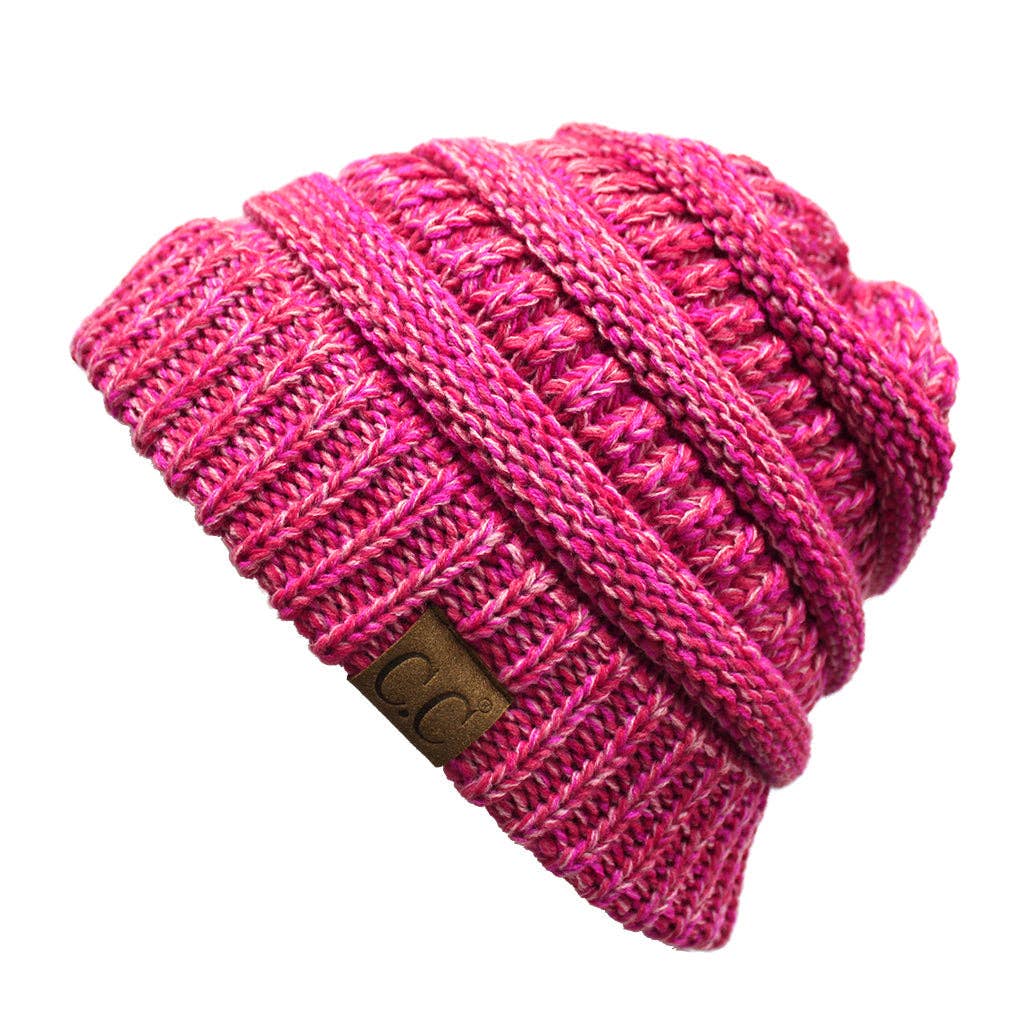 Truly Contagious - Venta al por mayor Gorro de lana - Mujer - Gorro CC Crafted multicolor de 4 tonos (YJ-816)2