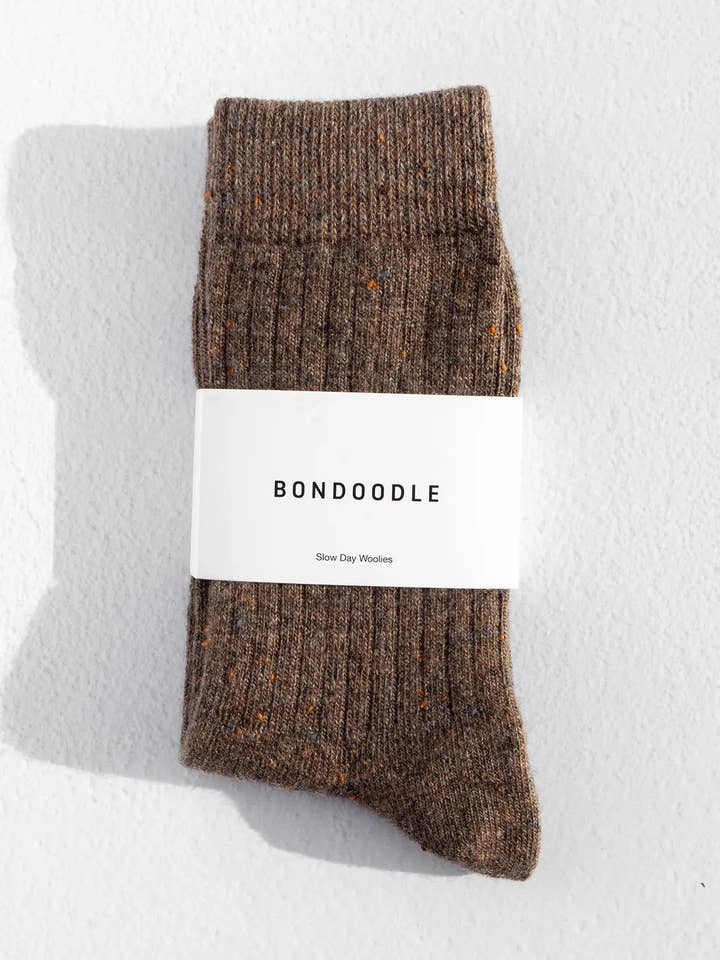 Bondoodle - Wholesale Socks - Women's - Women’s Wool Blend Crew Socks (4-Pack) — 20% Off1