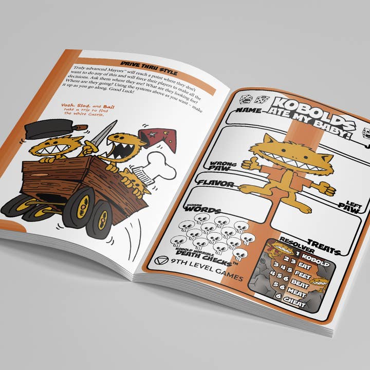 9th Level Games - Wholesale Fantasy - Kobolds Ate My Baby - The Orange Book5