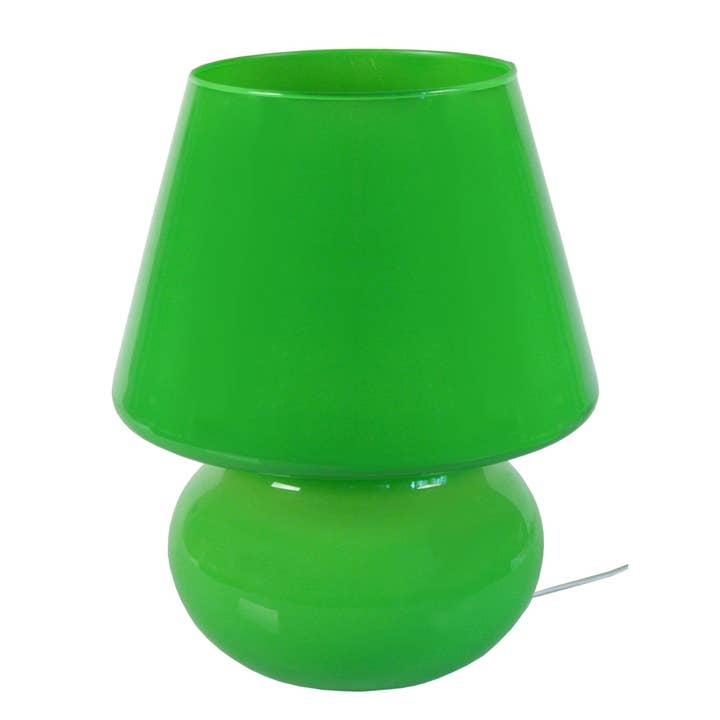 GRAND CHAMPIGNO - Champignon bordlampe grønt glas for engroshandel hos Tosel Shop