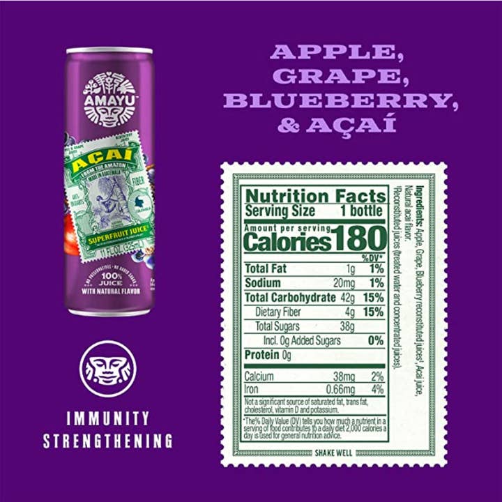 AMAYU - Wholesale Fruit Juice - ACAI SUPERFRUIT JUICE4