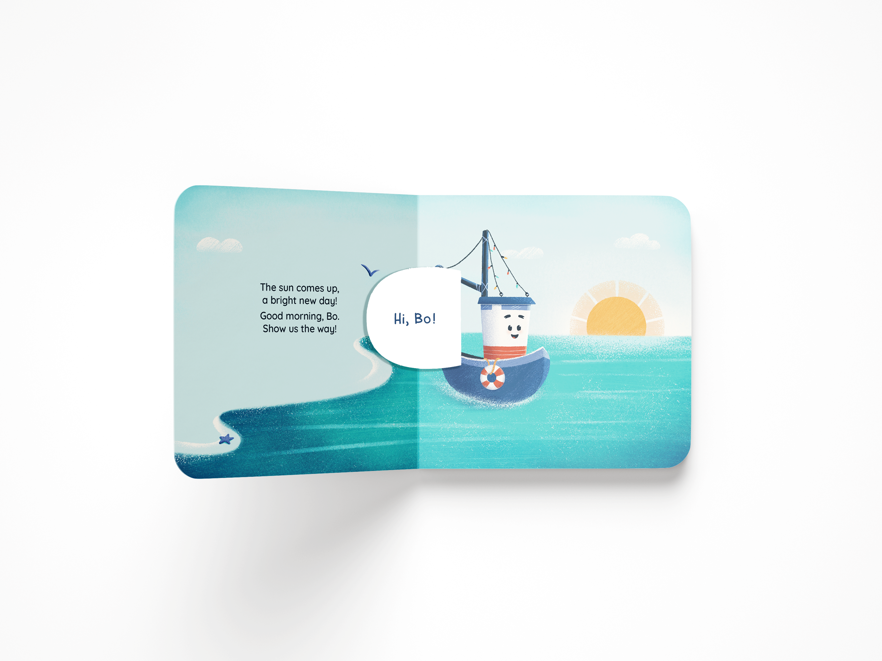 Peachtree Street Press - Wholesale Preschool Book (3-5) - Bo the Boat: A Lift-the-Flap Adventure1