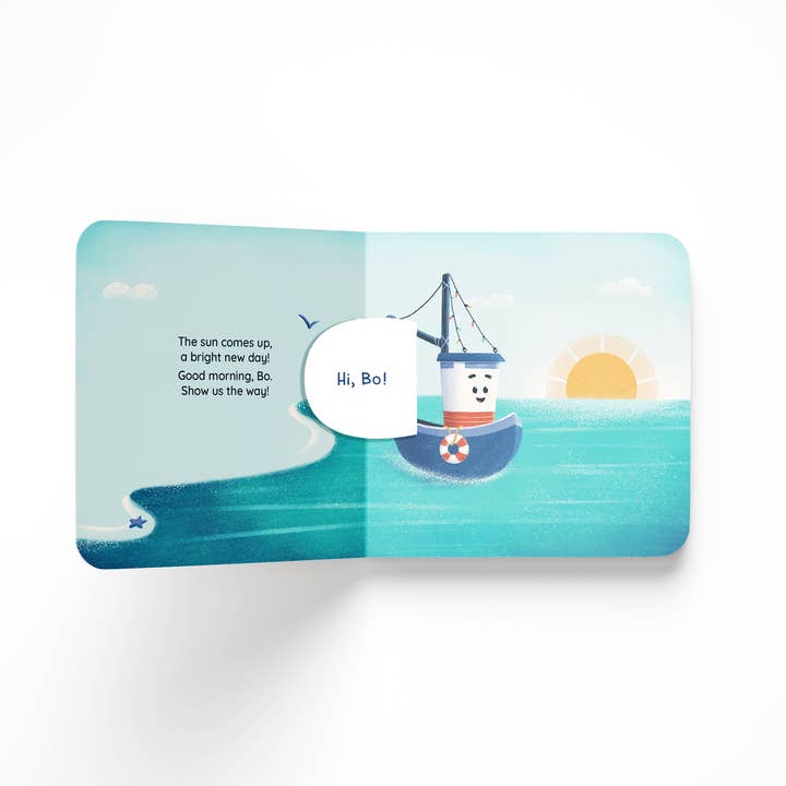 Peachtree Street Press - Wholesale Preschool Book (3-5) - Bo the Boat: A Lift-the-Flap Adventure1