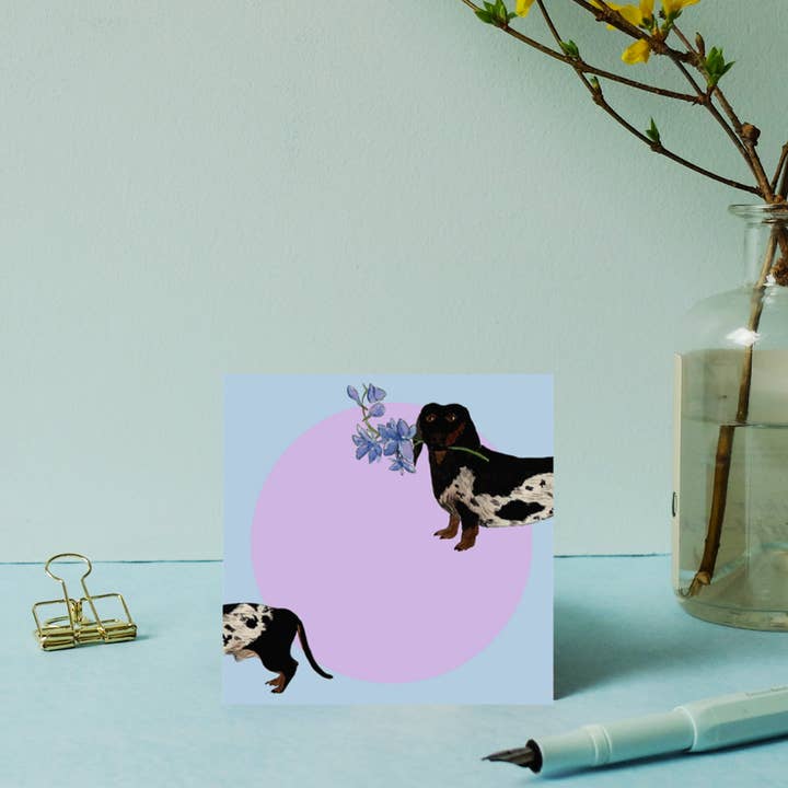 Wonder Of Today – wholesale Notepad – Notepad 10x20 cm Dachshund2