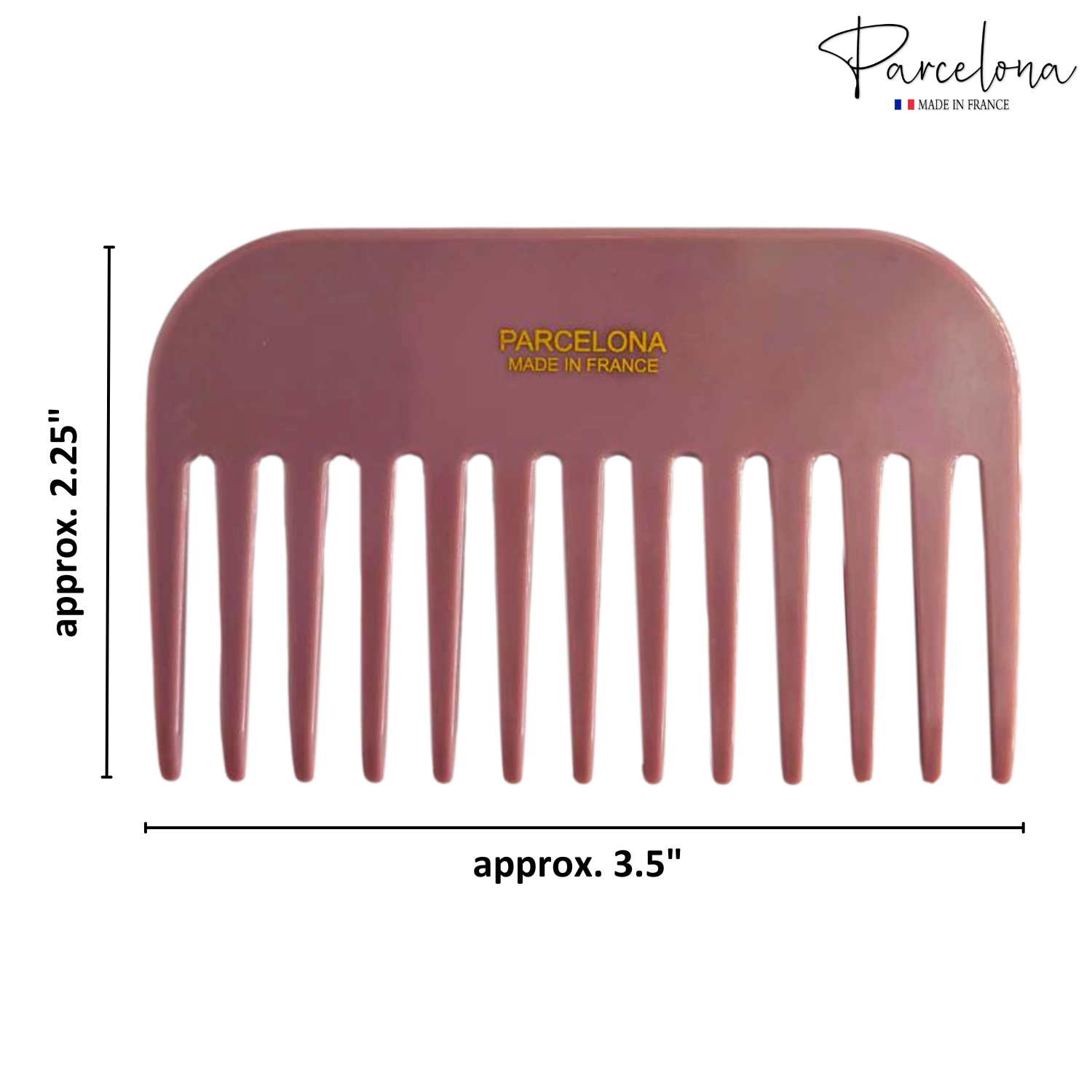 Parcelona - Wholesale Hair Brush/Comb - Parcelona Wide Tooth Comb Tropical Toucan Floral Print Comb for Thick Curly Hair2