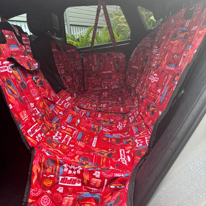 Cars: Deluxe Hammock Car Seat Cover for wholesale by Pablo & Co. Boutique