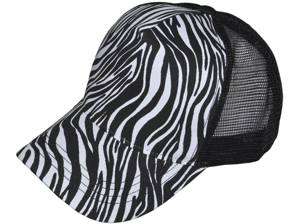 Buck Wholesale - Wholesale Trucker Hat - Women's - Animal Print Trucker Hats - BK Caps Fashion Leopard Zebra0