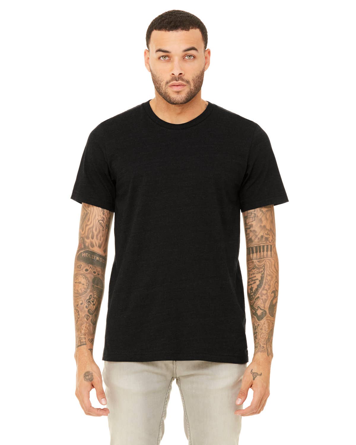 Total Apparel - Wholesale T-Shirt - Men's - Bella + Canvas Unisex Heather Blank CVC T-Shirt | 3001CVC19