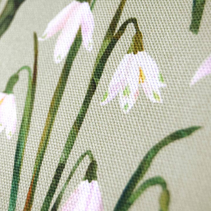 Freya Snow - Wholesale Tea Towel - Snowdrops Tea Towel / Cotton Dish Towel / Kitchen Towel4