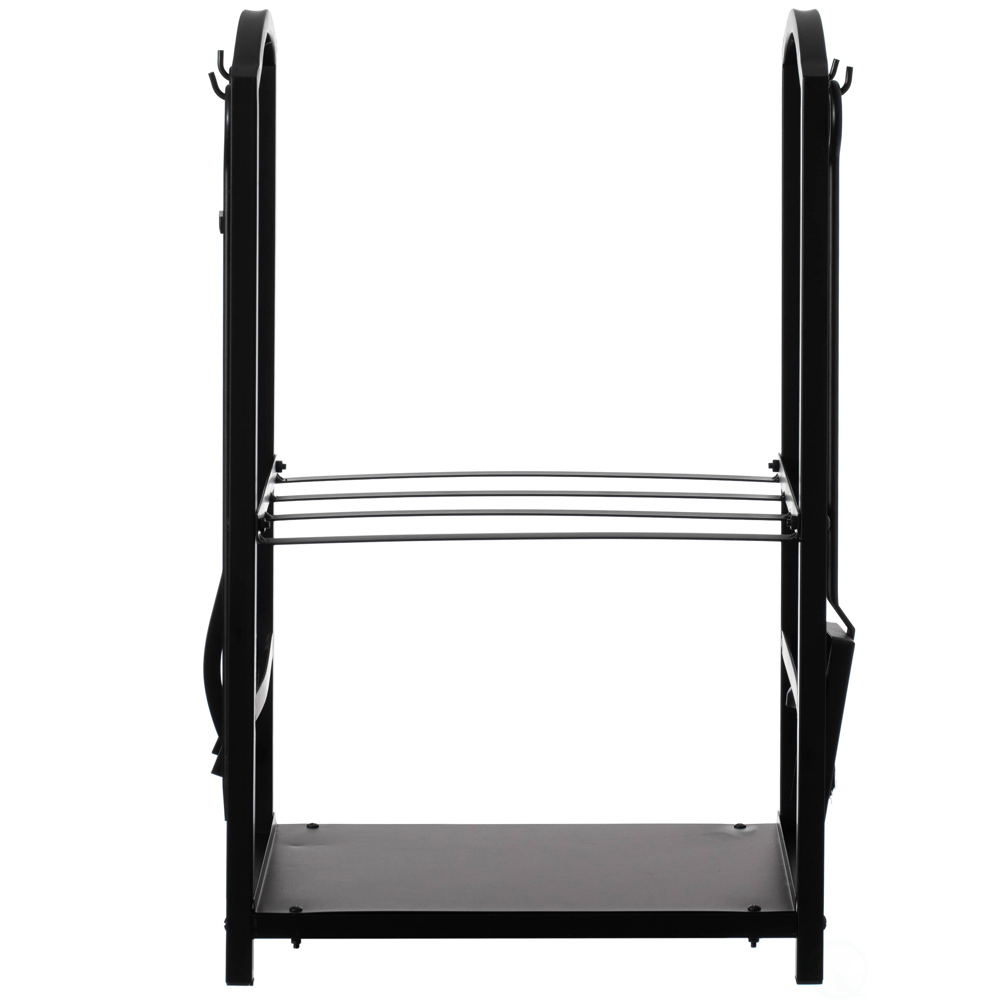 Quickway Imports - Wholesale Fire Pit - Indoor & Outdoor Patio Firewood Log Cart and Fireplace Tools2