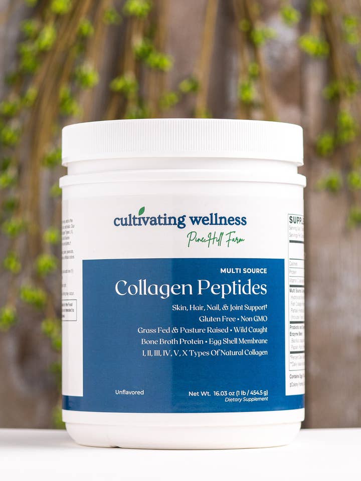 Multi-Source Collagen Peptides for wholesale by Cultivating Wellness by Pine Hill Farm