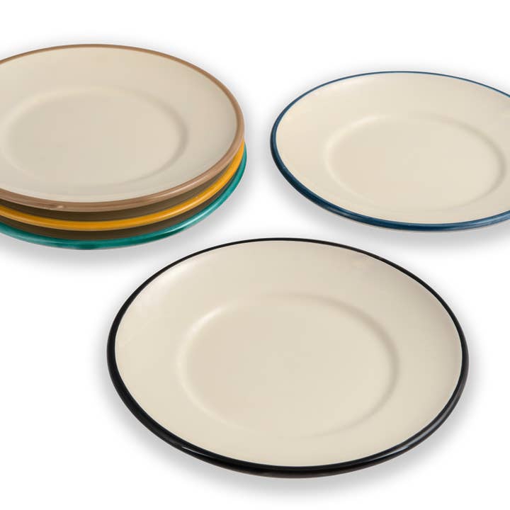 LOLIVA - Wholesale Serving Plate - Fruit Plate Diam. 19 Cm - Edge Line2