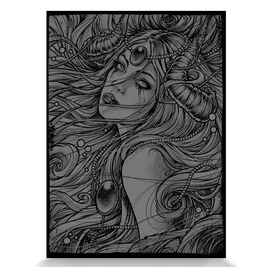 Godmachine - Wholesale Art Print - Tears of Amethyst A4 Art Print1