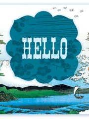 B116 Tarjetas en caja - Hello para venta al por mayor de Cartolina Cards Inc.