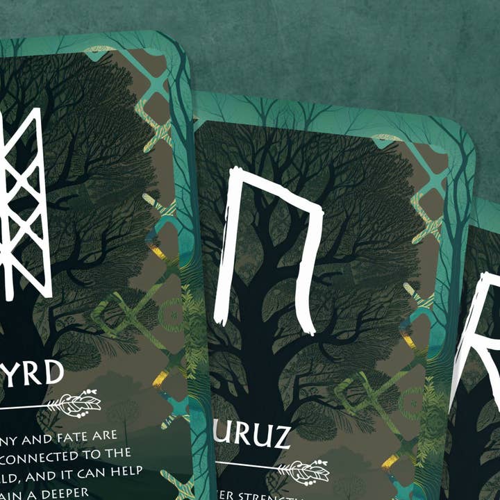 Ibiza Tarot USA - Venta al por mayor Cartas del tarot - Runes of Nature Wisdom: explorando tu conexión con la naturaleza2