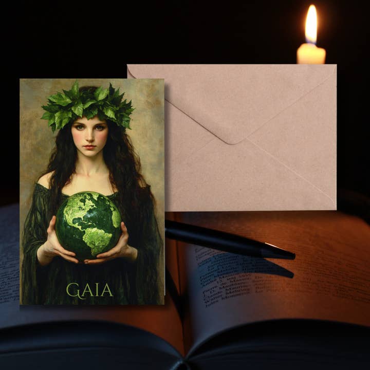 Ye Curiosity Shoppe - Wholesale Everyday Greeting Card - Elemental Goddess Greeting Cards 8