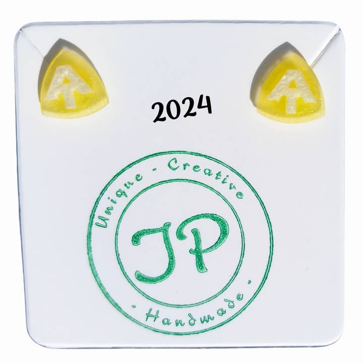 Appalachian Trail Hang Tag stud earrings for wholesale by Jp Handmade