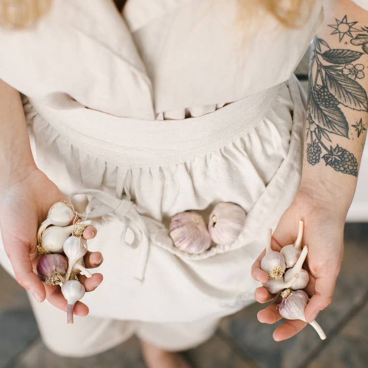 Your Green Kitchen - Wholesale Apron - Harvest Apron/Flower Print1