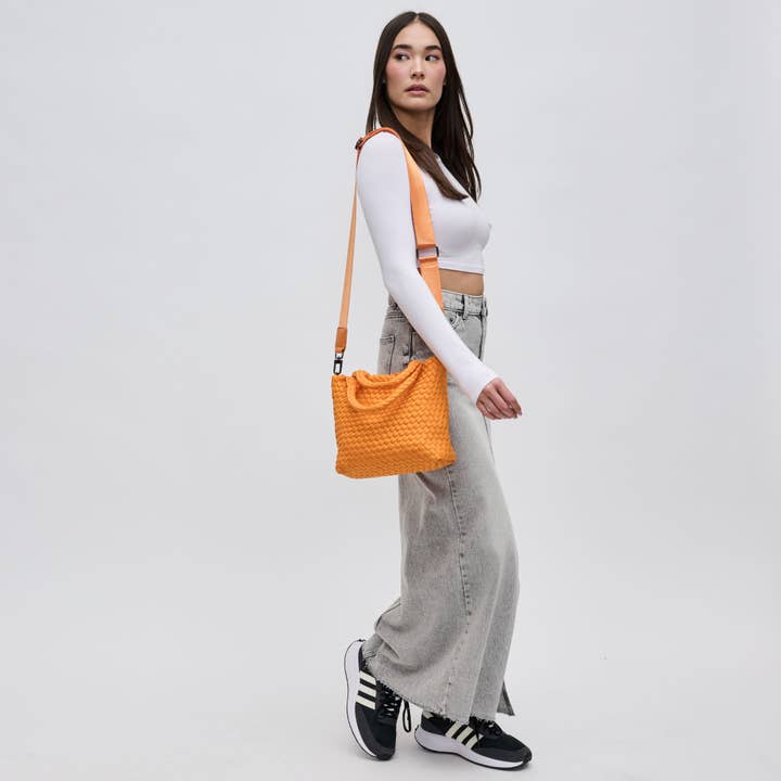 Sol and Selene - Wholesale Crossbody Bag - Women's - Sky's The Limit - Woven Neoprene Small Crossbody69