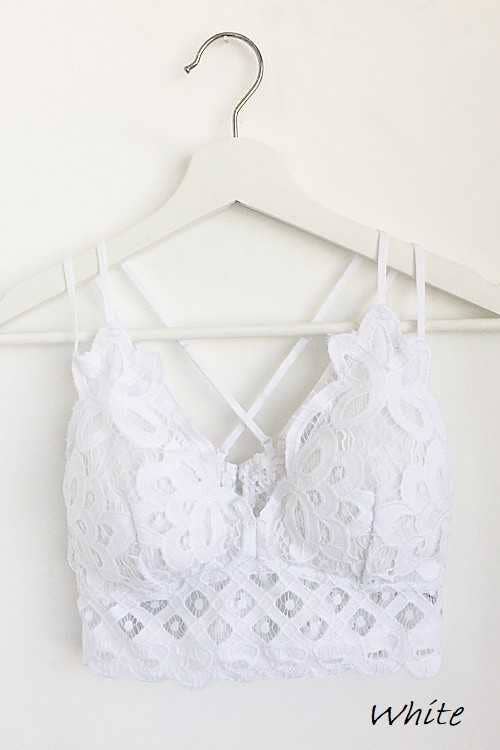 Vanilla Monkey - Wholesale Bralette - Women's - Scalloped Lace Cami Bralette21