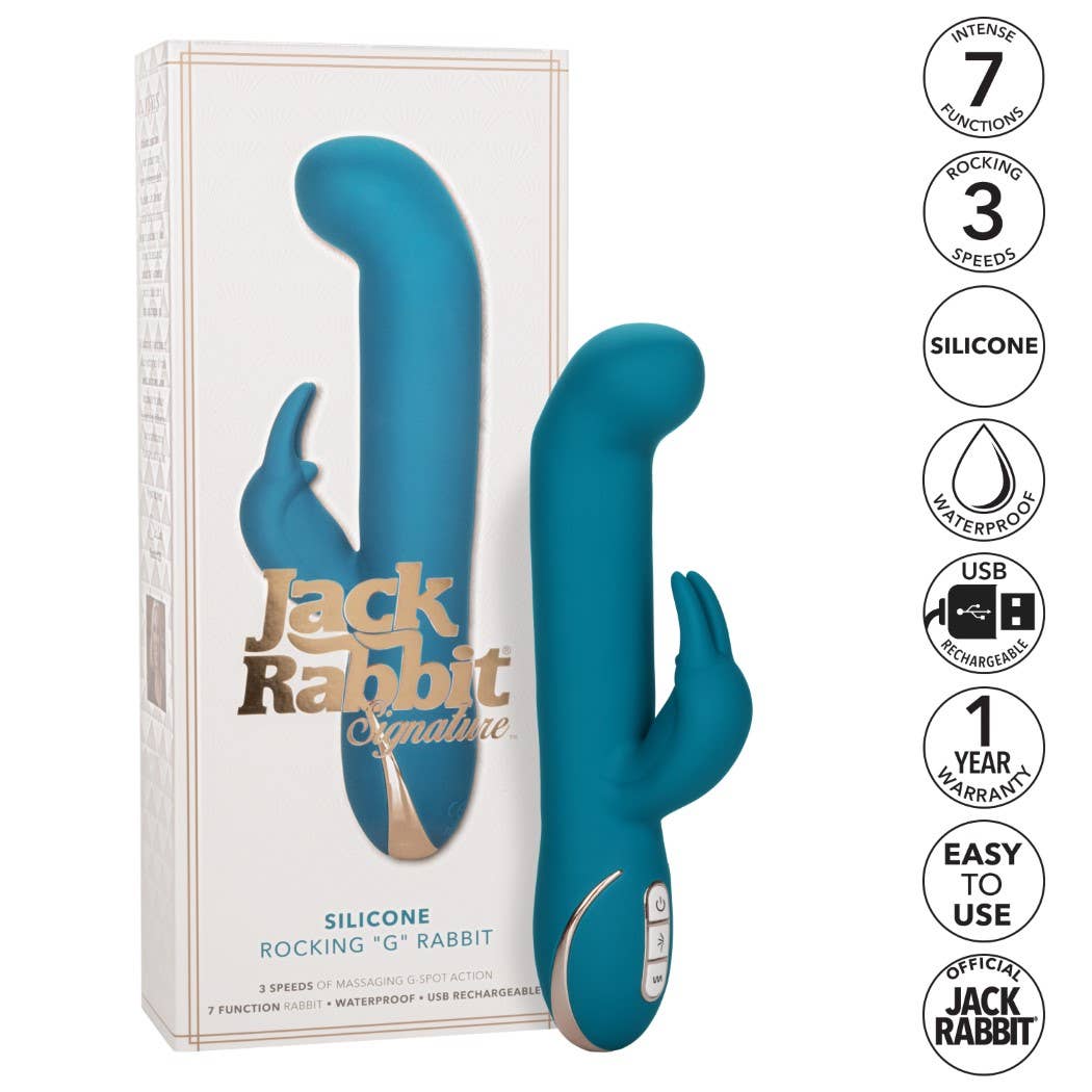 CalExotics - Wholesale Sex Toy - Jack Rabbit® Signature Silicone Rocking "G” Rabbit3