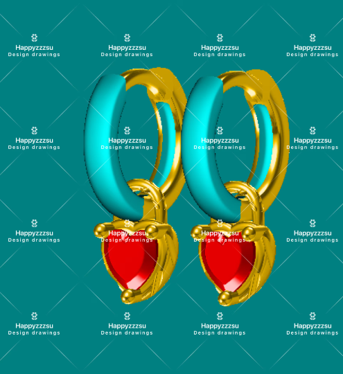 happyzzzsu – brincos huggies por atacado – Brincos de Diamante Coração Rosa Prata de 1ª Lei9