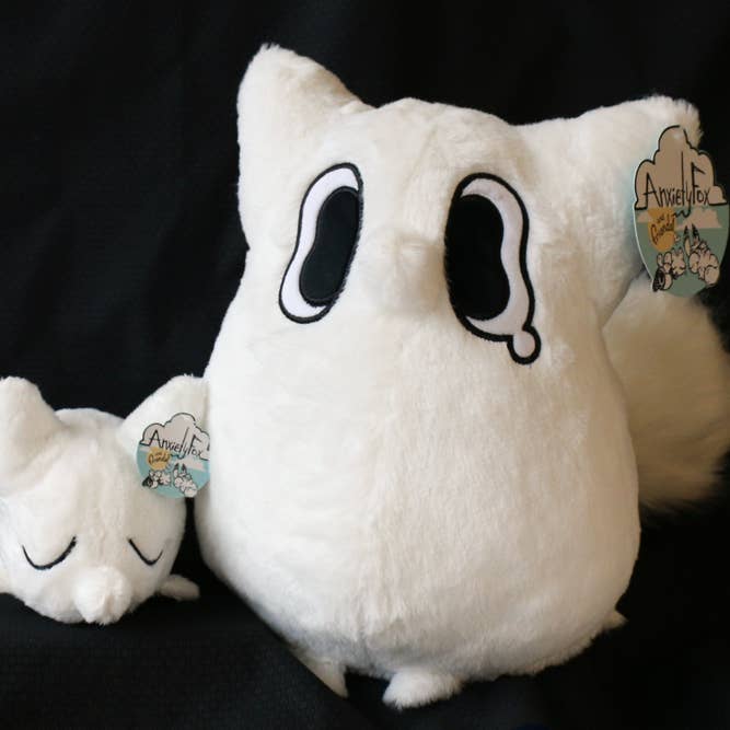 Anxiety Fox – Engroshandel Plyslegetøj - Børn og baby – Stor Fluffy Angst Fox Plush3