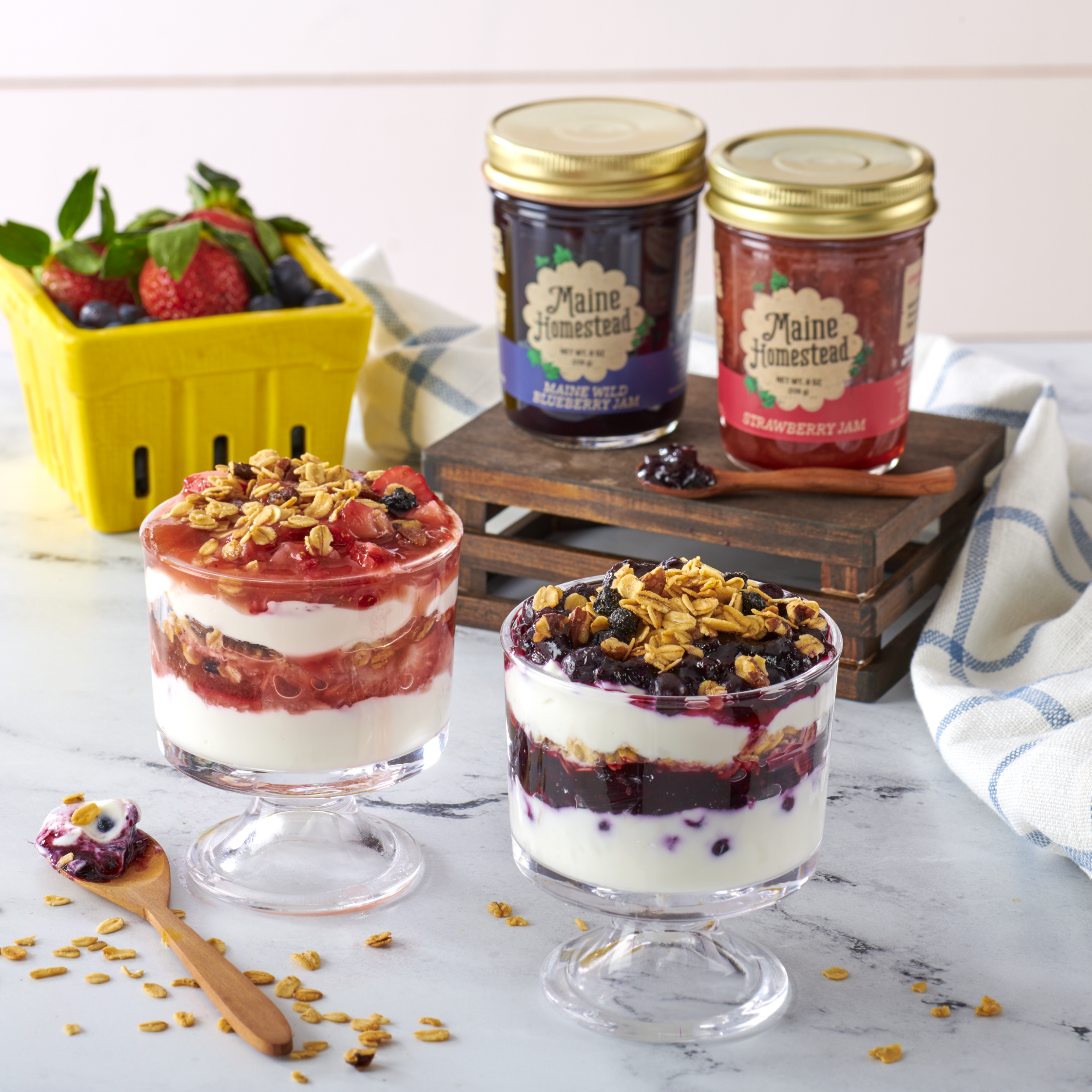 Maine Homestead Inc - Wholesale Jam/Jelly - Maine Wild Blueberry Jam3