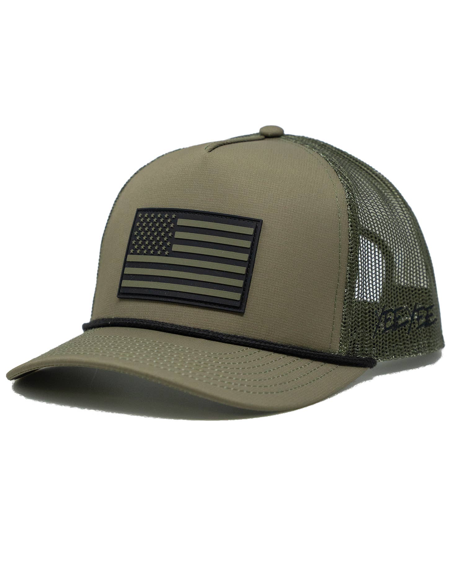 Yee Yee – wholesale Truckerkeps – Unisex – Militärgrön prestandakeps