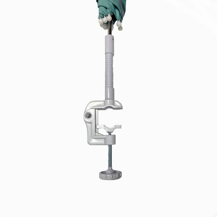 Chaby International - Wholesale Beach Umbrella - Caribbean Joe 48" Arc Clamp-On Beach Umbrella-Horizon Stripe