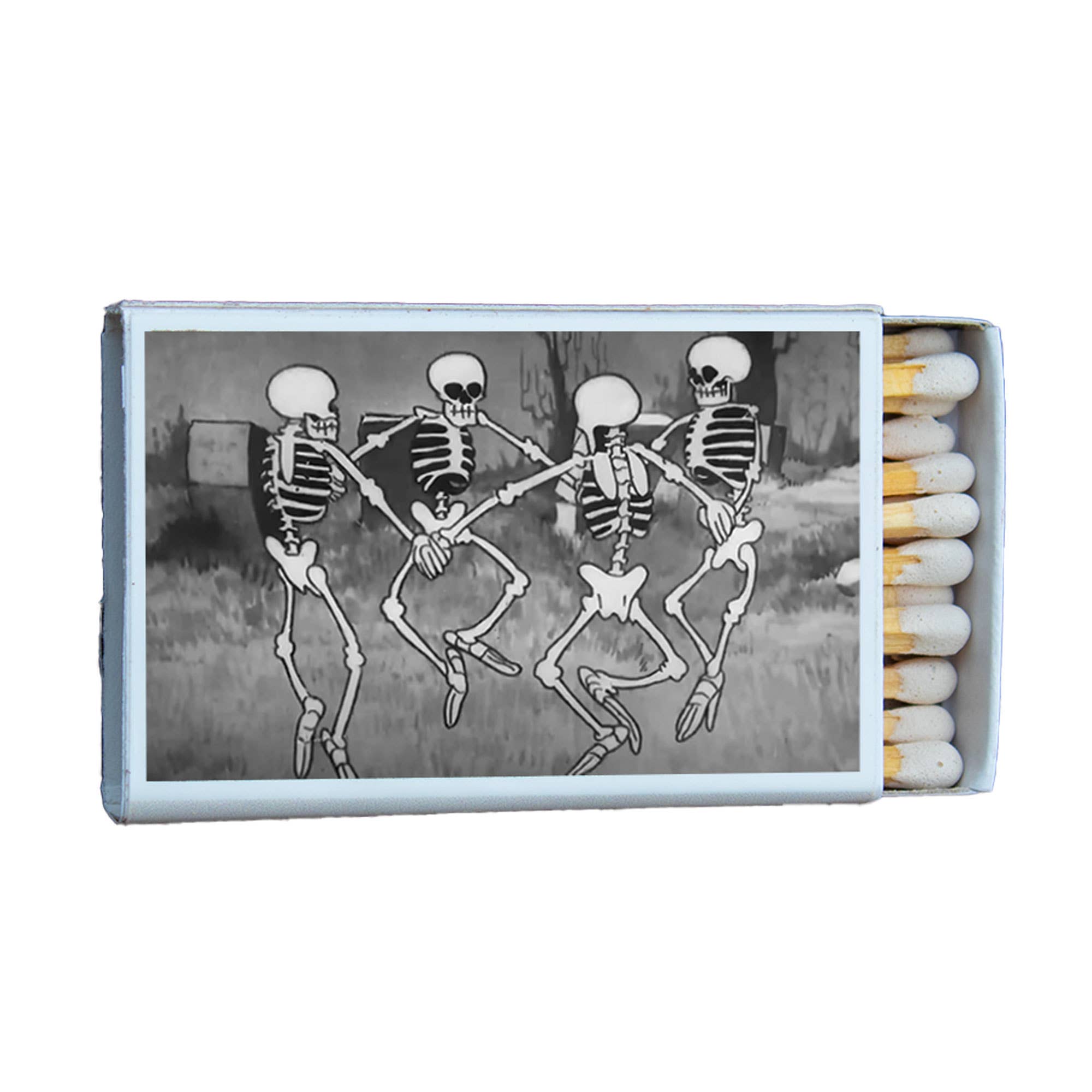 Most Amazing - Vente Allumettes - Boîte d'allumettes RIng Danse des Squelettes • Accessoire Bougie • Allumettes0