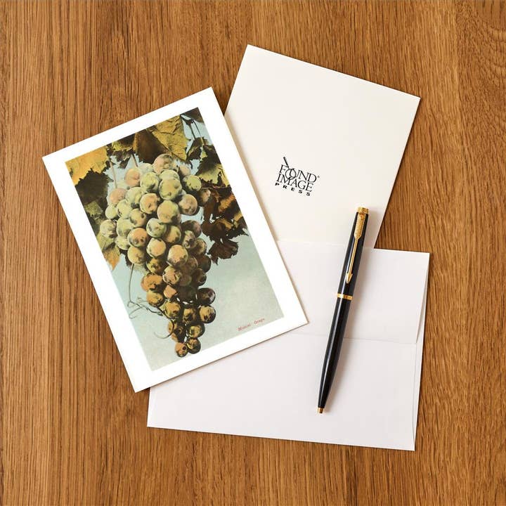 Found Image Press - Wholesale Stationery/Notecard Set - Greeting Card FR-24 Muscat Grapes1