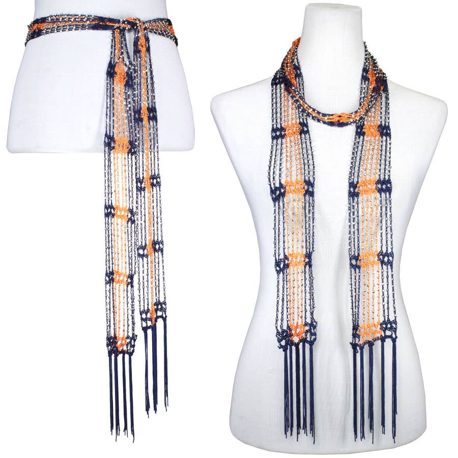 The Magic Scarf Company - Wholesale Scarf - Women's - 1755 - Shanghai Beaded Scarves/Sash95