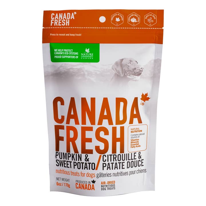 Canada Fresh Treats Dogs – Pumpkin & Sweet Potato for wholesale by Canada Fresh