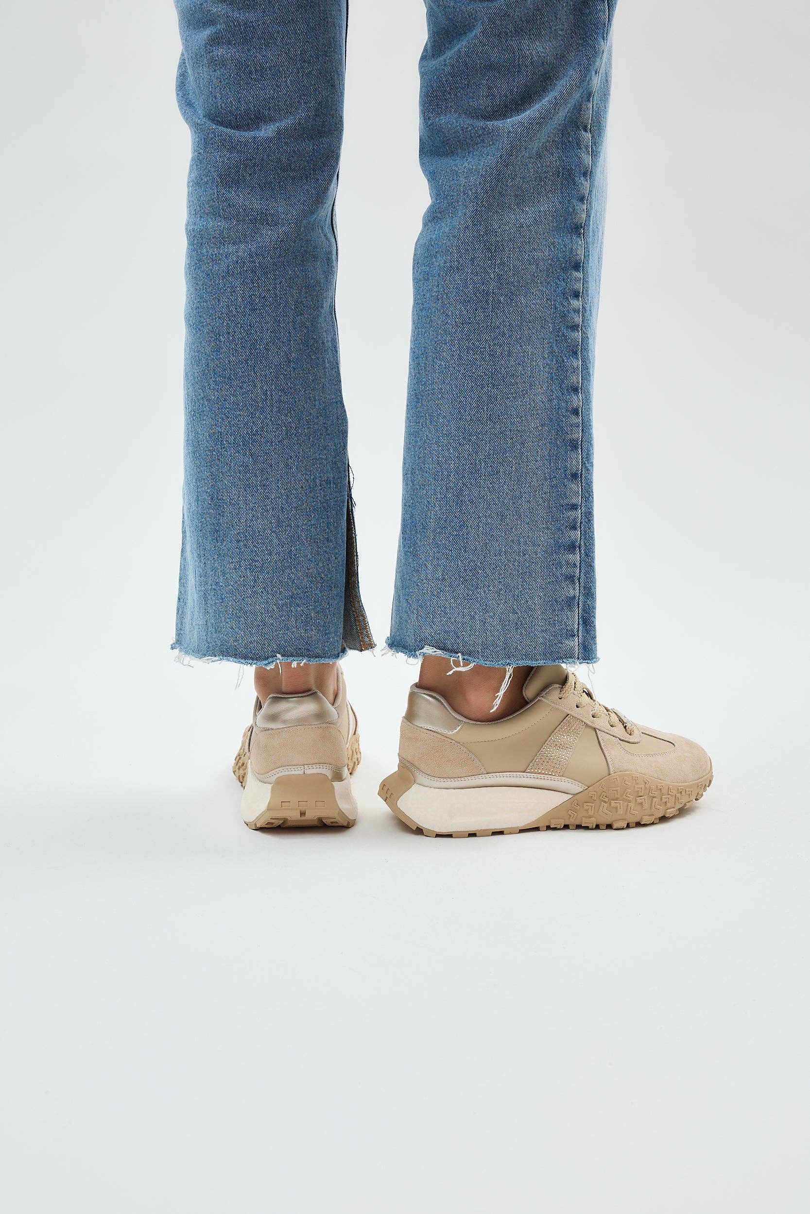 LONZA SHOES - Vente Baskets tendance – femme - Lenora Beige8