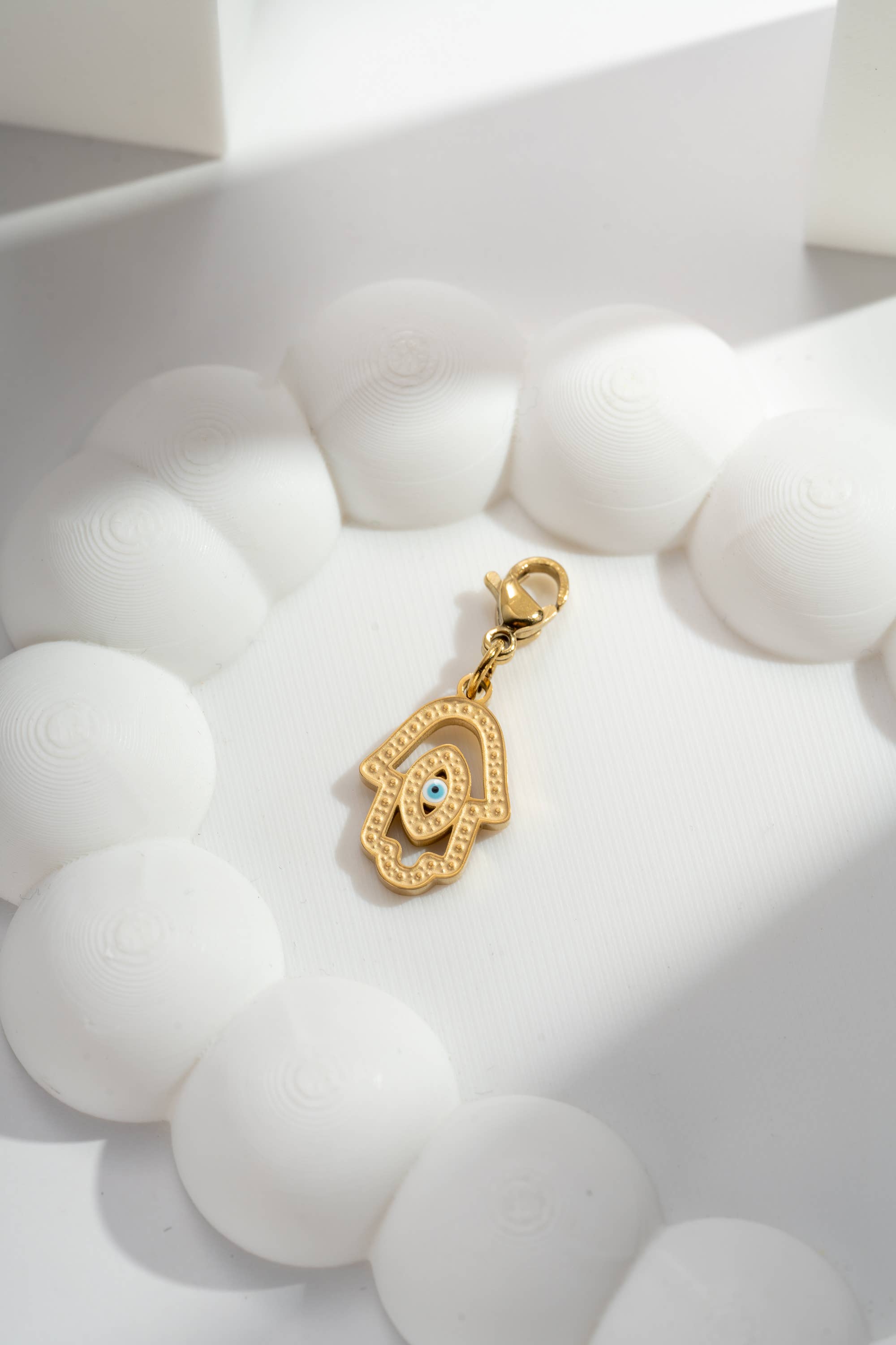 COSMOS - Wholesale Individual Charm/Pendant - Set of 11 gold pendants Assorted Charms in stainless steel1