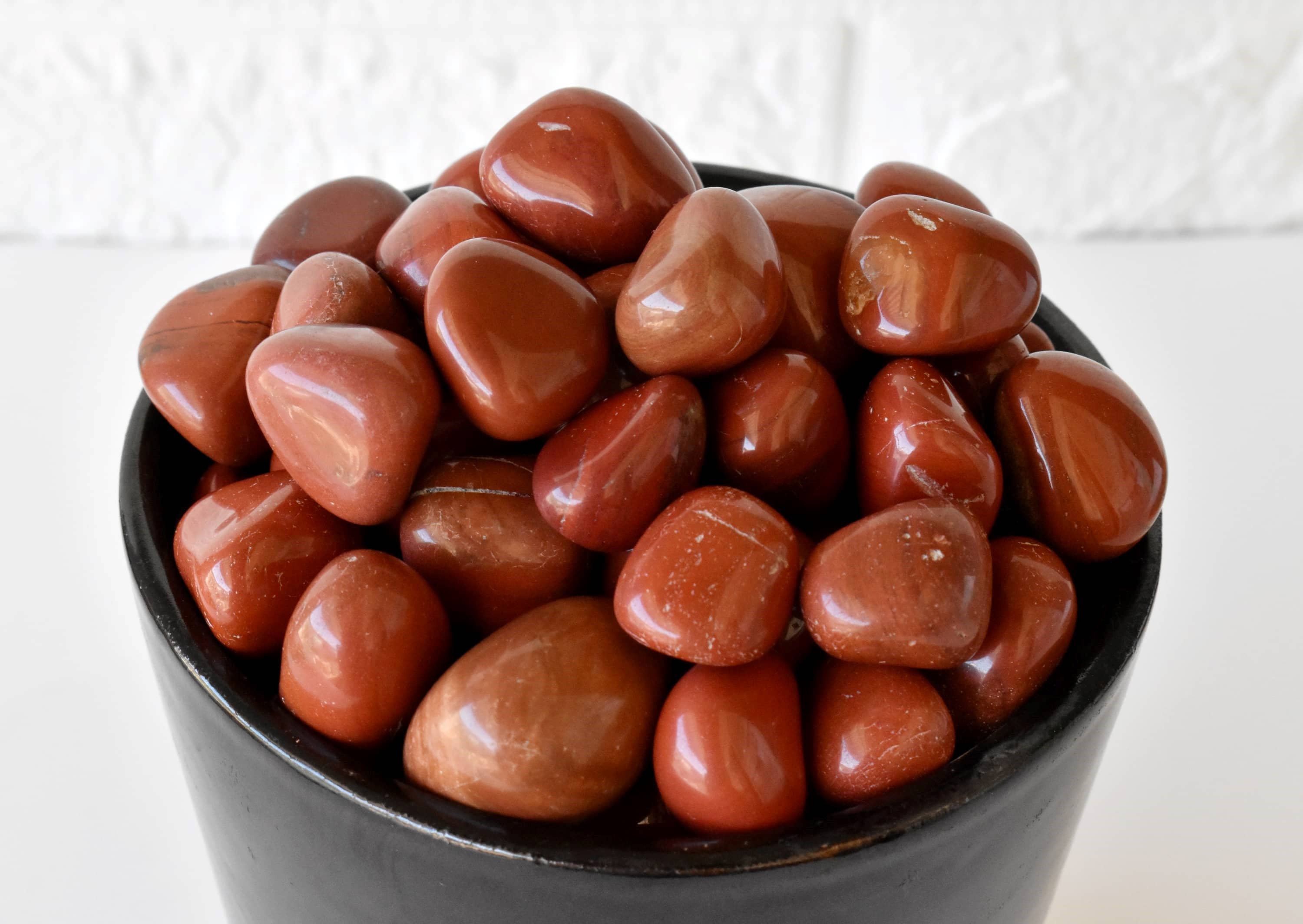 Soothing Crystals - Wholesale Spiritual Stone/Crystal - 1Pc Tumbled Stones | Red Jasper | Healing Tumbled Stones2