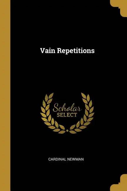 Books by splitShops - Wholesale Religion - Vain Repetitions - Paperback0