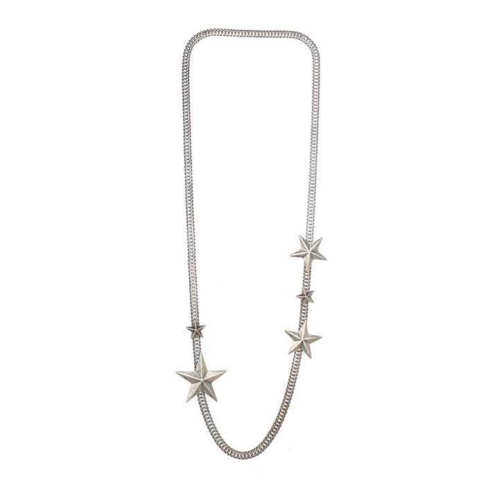 Oklahoma City Stars Silver Necklace for wholesale by TOVA